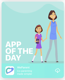 WeParent App of the Day feature